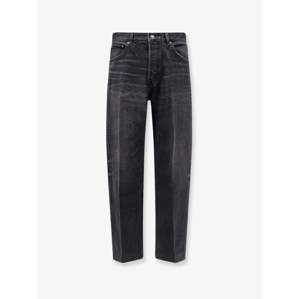 Celine Men Boyfriend Black Denim Jeans